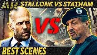  STALLONE VS STATHAM | BEST SCENES | Action Reload