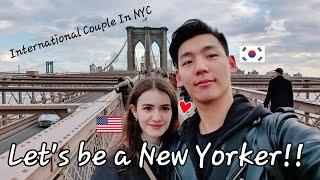 His first time in New York City (Sam and JJ)(International couple)