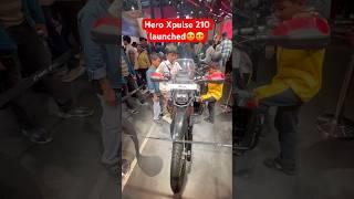 Hero Xpulse 210 Launched Real Look Is Amazing #shorts
