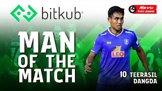 BITKUB Man of the Match : MD26 ธีรศิลป์ แดงดา (บีจี ปทุม ยูไนเต็ด)
