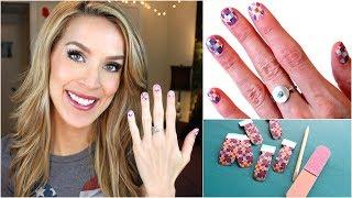 How to Apply Nail Wraps! (easy nail art!) | LeighAnnSays