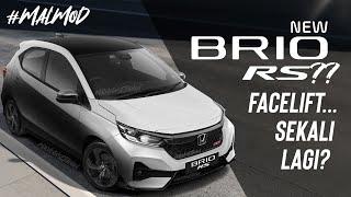 BRIO BARU 2023 FACELIFT (LAGI?!) | BOLEH JUGA WAJAHNYA! | Virtual Modification #MALMOD #HondaBrio