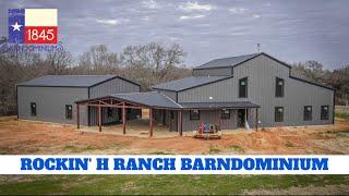 ROCKIN' H Ranch Barndominium - 2700 sqft - 3 Bedroom - 3 Bath