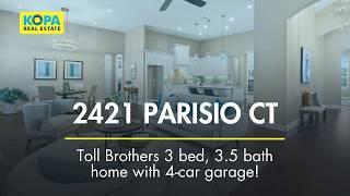 Welcome to 2421 Parisio Ct | A Desirable Toll Brothers Build With Hill Country Views
