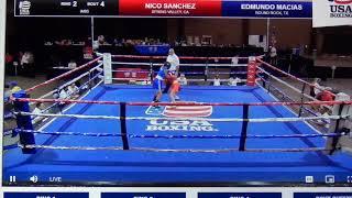 Nico Sanchez vs Edmundo Macias Junior Olympics Lubbock, TX 7.13.21  - SD 480p