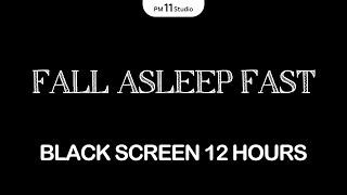 NO MORE Insomnia Sleep Fast Music | Sleep Music for Relaxing, Deep Sleep | Black Screen