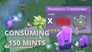 [Genshin Impact]  Parametric Transformer Powered by Electro Crystals Consuming 150 mints