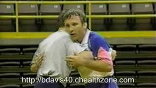 Barry Davis Wrestling Pummelling Drill