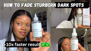 HOW TO USE The Ordinary Glycolic Acid 7% Toner  & The Ordinary Alpha Arbutin 2% HA FOR DARK SPOTS