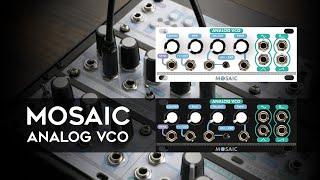 ANALOG OSCILLATOR IN 1U | Mosaic Analog VCO