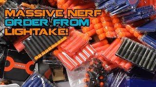 Huge NERF order unboxing from Lightake! Gear, Darts, and WORKER Upgrades! | Walcom S7