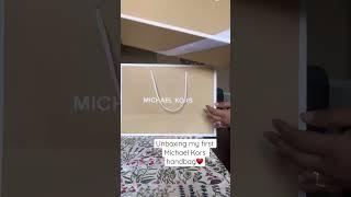 MK Full collection Vlog on my channel #shorts #michaelkors #unboxing #unboxingshorts #handbag #dubai