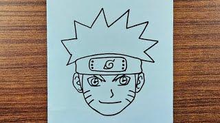 How to Draw Naruto Uzumaki || Easy Anime Drawing step by step