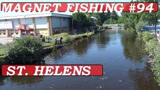 Magnet Fishing #94. St Helens with Paul Hoolihan. #MagnetFishing St Helens. Magnet Fishing UK