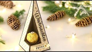 Pyramide als Gastgeschenk oder als Weihnachtsdekoration/  Stampin Up!