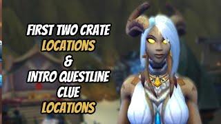 HOW TO FIND THE FIRST TWO SECRET CRATES & COMPLETE THE TUTORIAL FOR THE GUEST RELATIONS SECRET EVENT