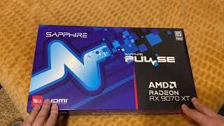 Cea mai noua placa video de la AMD este aici! | Sapphire Radeon RX 9070 XT PULSE 16GB