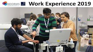 NDORMS Work experience 2019