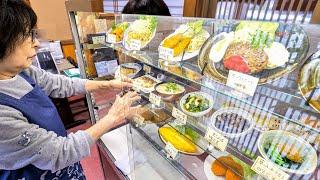 Handmade Meals at Kyoto Old Diner! Pork Cutlet Curry and Simple Sides that Customers LOVE!