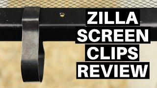 Zilla Non Locking Screen Clips Review! Screen Clips For Glass Tanks - Benjamin's Exotics