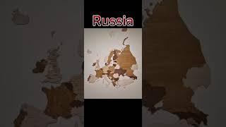 Most populated country in every continent