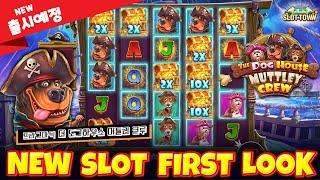 [슬롯머신][슬롯] NEW SLOT! 프라그마틱 더 도그 하우스 머틀리 크루 프리뷰 pragmatic play The Dog House Muttley CrewFIRST LOOK