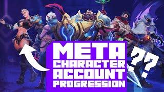 Wayfinder META CHARACTER & account PROGRESSION  - How does it work?!