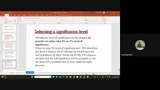 Testing of Hypothesis : Normality Test with SPSS By Dr. Ayan Majumdar