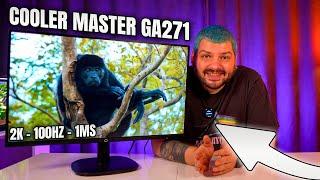 Bütçe Dostu 2K 100HZ 1MS Monitör! Cooler Master GA271