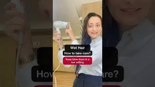 How to take care of wet hair l dermatologist l dr aanchal