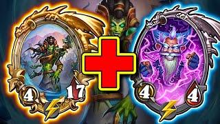 This combo is BROKEN with Nagas! | Hearthstone Battlegrounds