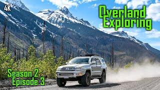 Overland exploring in 4th gen 4runners, FREEZING river, dispersed camping in BC - S2/E3