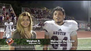 Austin High Maroons (Week 2 Post Game, vs Dripping Springs)