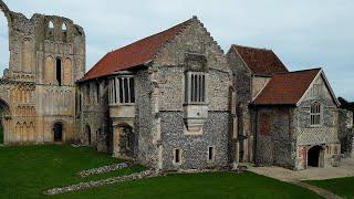 Castle Acre Priory Norfolk |4K| DJI Mini 3 Pro