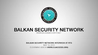 Balkan Security Network Interview at RTS