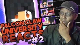 Rhys VA Reacts to FC University  - Episode 2 #aphmau #mystreet #pdh #minecraft #reaction #falconclaw