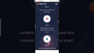 Metaland is a Decentralized lending Platform .. My new project 2033