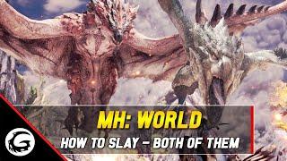 Monster Hunter World: How to Slay Series - Rathalos & Rathian Tips and Tricks | Gaming Instincts