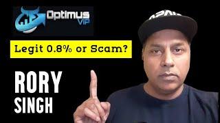 Optimus VIP Review - Legit 8% Daily Crypto Investment or Scam? optimus.vip