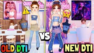 COMPARING & PLAYING *OLD* Dress to Impress VS. *NEW* Dress to Impress  [I GOT ACCESS TO OLD DTI]