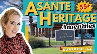 Asante Heritage Amenities Tour | 55+ Communities | Living in Surprise, AZ