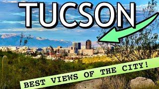 Tucson, Arizona 4K View from Sentinel Peak, aka University of Arizona A-Mountain!