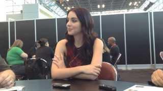 Adelaide Kane Talks Playing Mary on the CW's New Series 'REIGN' at NYCC 2013