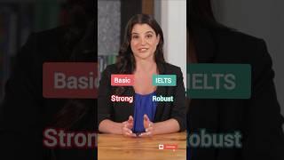 Basic vs IELTS vocabulary. #ieltsvocabulary