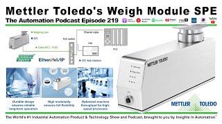 Mettler Toledo's Weigh Module SPE