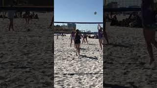 Past the Big Block #shorts #beachvolleyball #volleyball