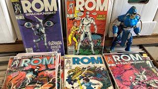 Rom space knight comic collection haul