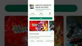 Top 3 Best Naruto Games For Android #animeedit #naruto #shorts