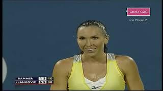 Jelena Jankovic v. Sybille Bammer 2008 USO QF highlights