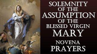 SOLEMNITY OF THE ASSUMPTION OF THE BLESSED VIRGIN MARY NOVENA PRAYERS